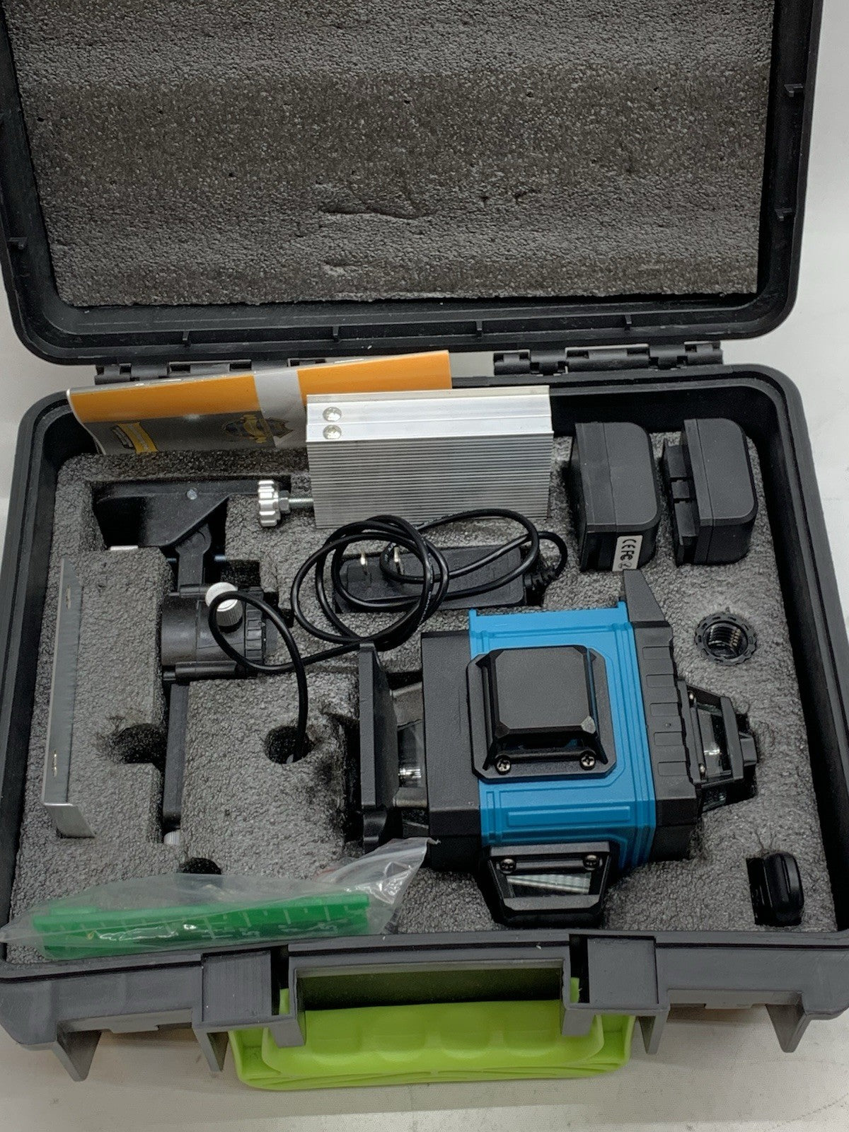 Maxlight Laser Level Meter 3d TDY-SX-A 12-16 Lines Green Light Leveling & Alignm