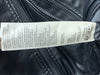 ANTHROPOLOGIE Faux Leather Moto Jacket Women's Long Sleeve with Pockets Size XL