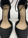 Aldo Nicholes Ankle Strap Pointed Toe Pumps Heeled Shoes Black Size 6 Sandal