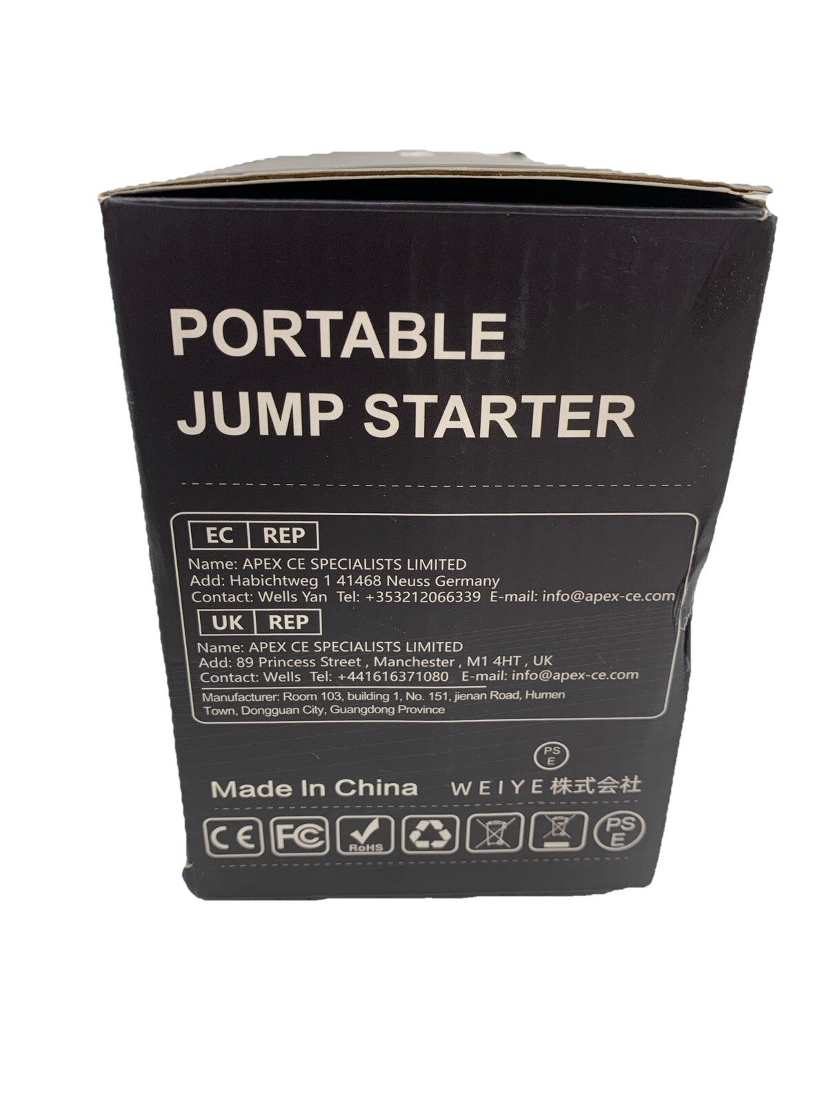 6000A Car Jump Starter 12V Battery Booster Power bank Pack Smart Cable With Case