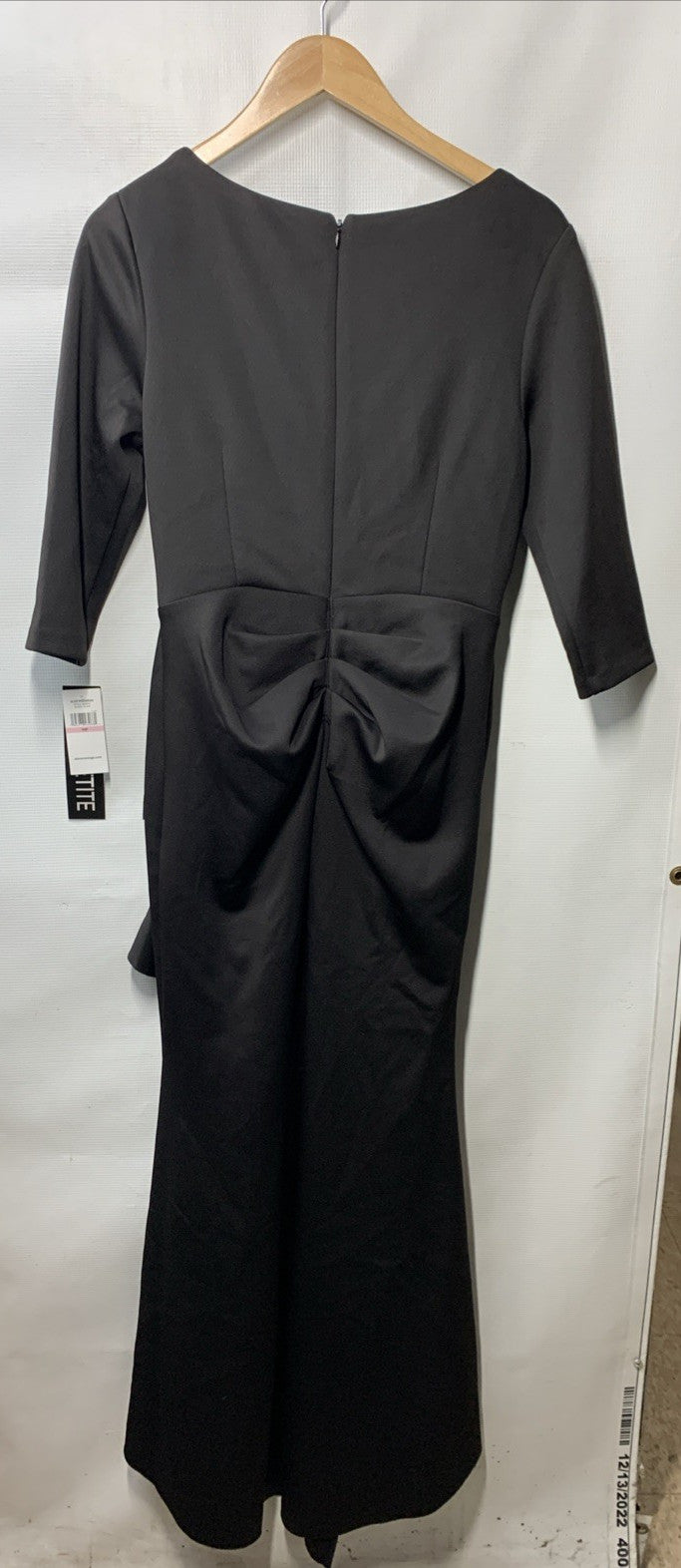 Alex Evenings Women's Stretch Scuba Crepe Dress with Surplice Neckline Size 10P