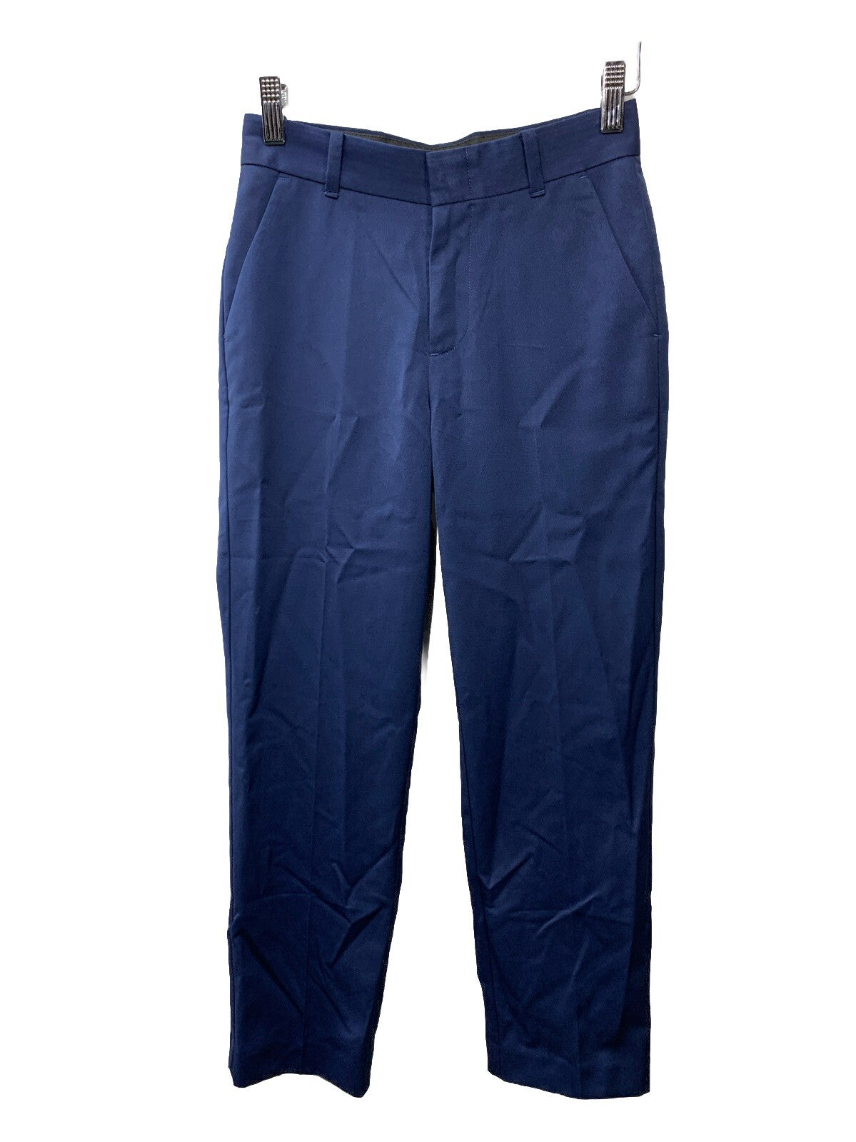 Calvin Klein Boy 2 Piece Formal Suit Set Bright Blue Stretch Size 10 Long Sleeve