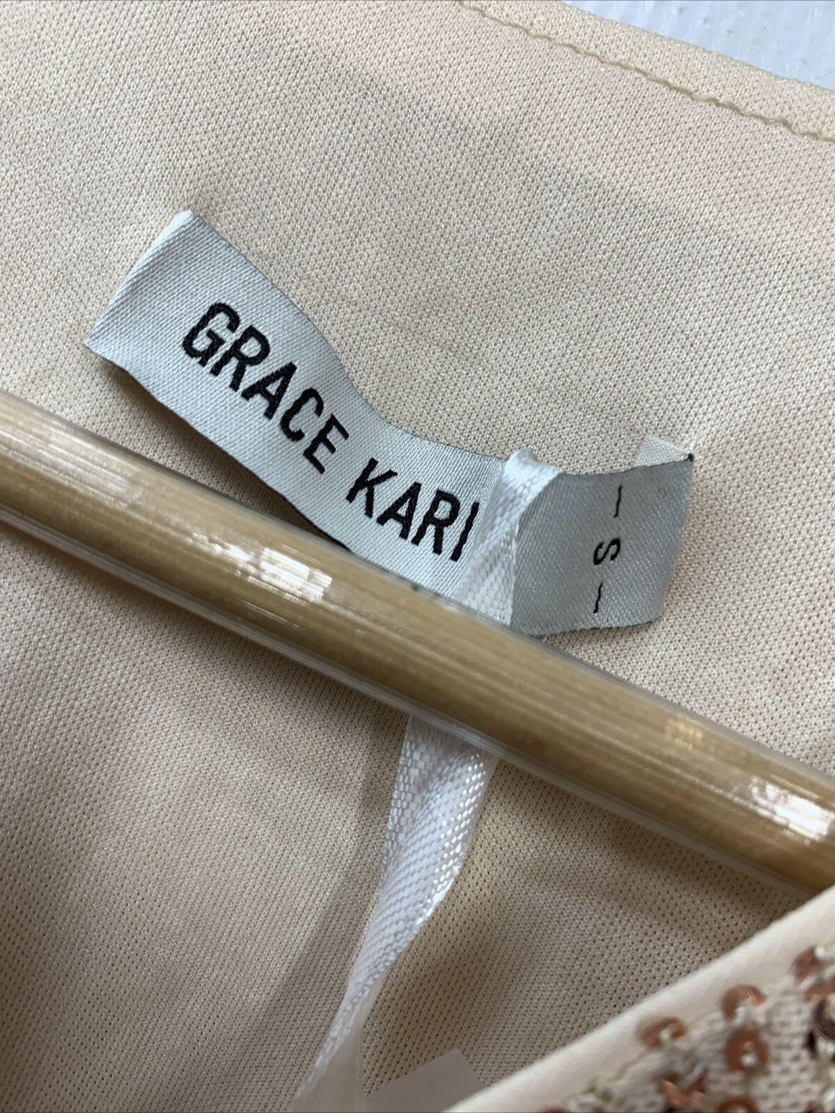 GRACE KARIN Womens Sparkle Sequin Top Shimmer Glitter Blouse Twist Front Size S