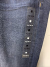 Lucky Brand Women's Dark Blue Mid Rise Straight Jeans Size 10/30A Long Pants