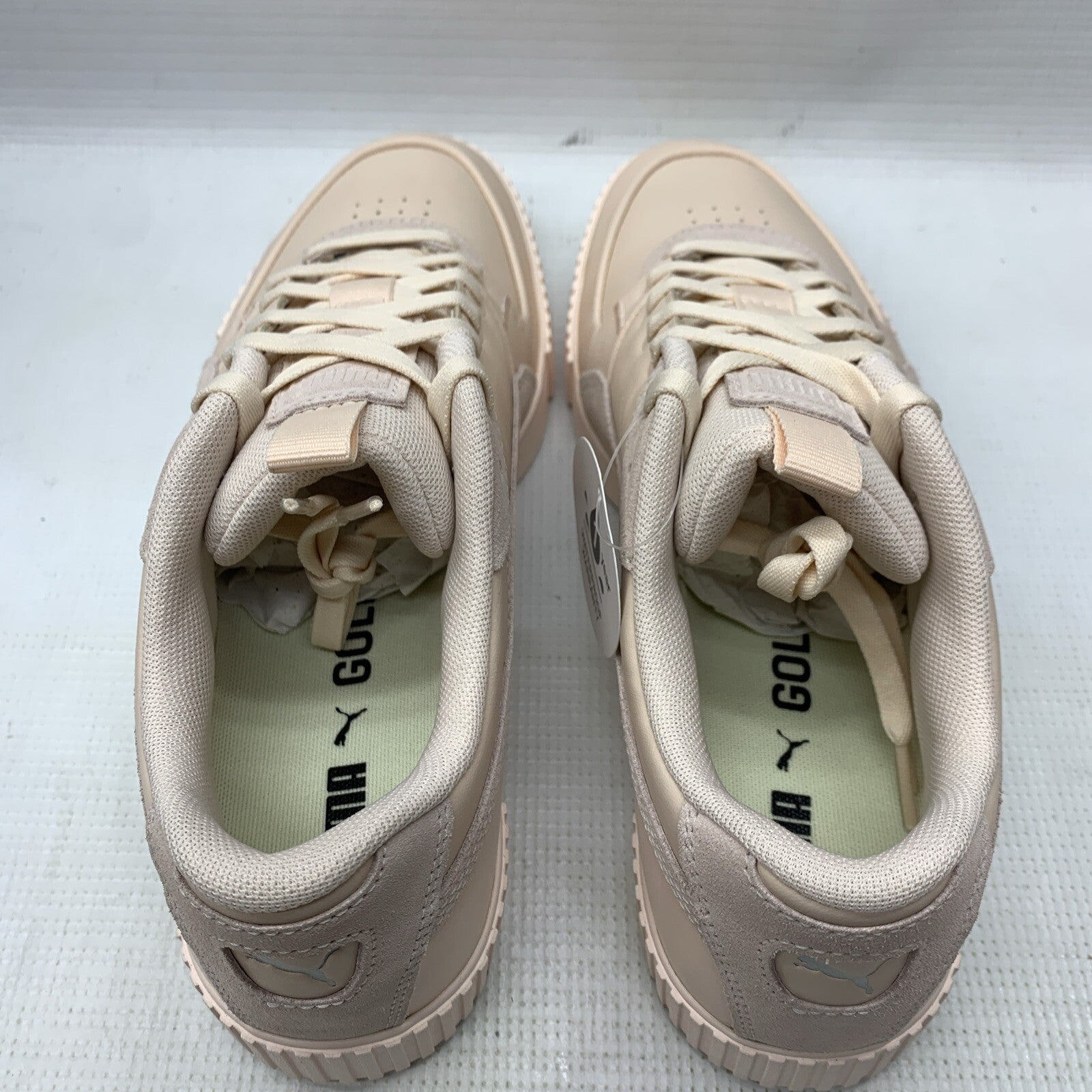 Puma Cali G 379212 Rosebay Pink Women Spikeless Golf  Sneakers Size 10.5 Lace-up