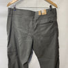 prAna Stretch Zion Pant II 33Wx32L Men's Dark Iron Relaxed Straight Leg Jean