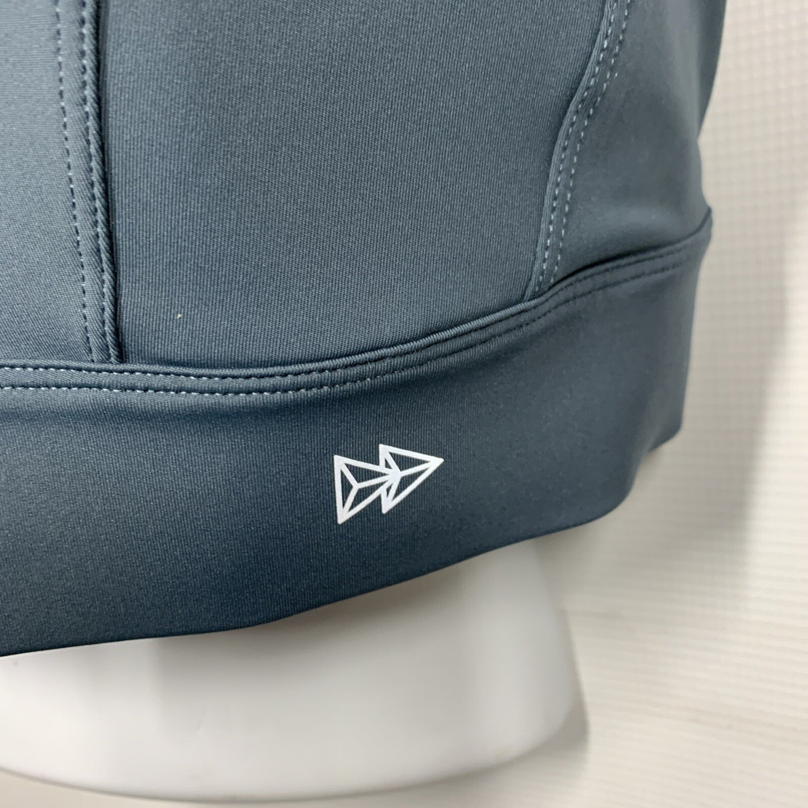 Yvette Womens Ladies Sport Bra Size 3XL E100556A91 Zip Front Wirefree Dark Black