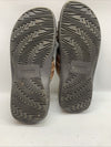 Man's Sandals Dockers Sunland 9W Brown Open Toe 90-21397 Slip On Casual Slide
