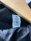 Levi’s Women’s Zoe Corduroy Quilted Puffer Jacket Black Size 1X Long Sleeve Zip