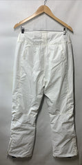 Columbia Women's Active Snow Long Ski Pants 1798340 White with Pockets Size S
