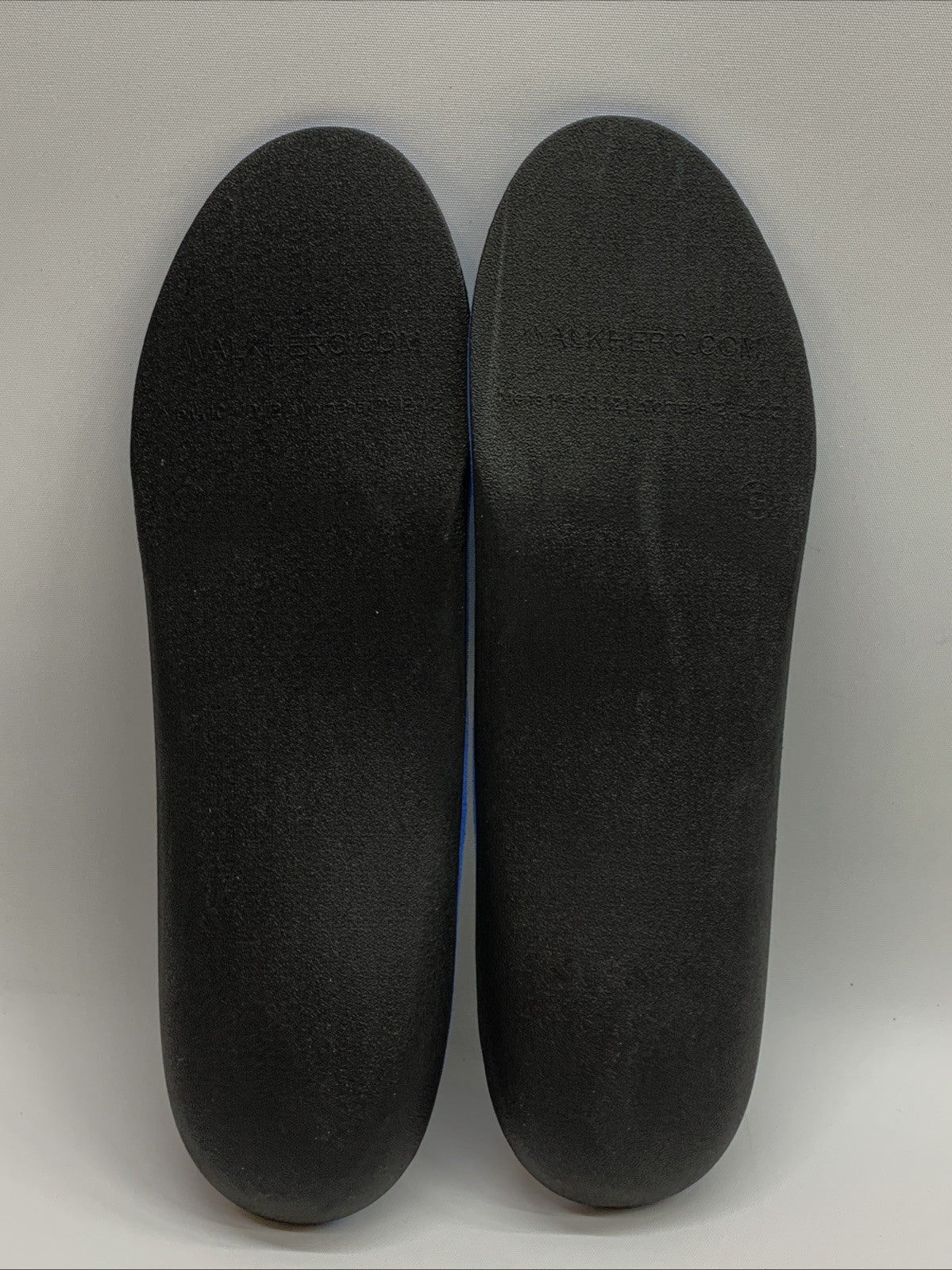 Walk-Hero Medical Orthotic Insoles Mens 10-10.5 Womens 12-12.5 High Arch Support