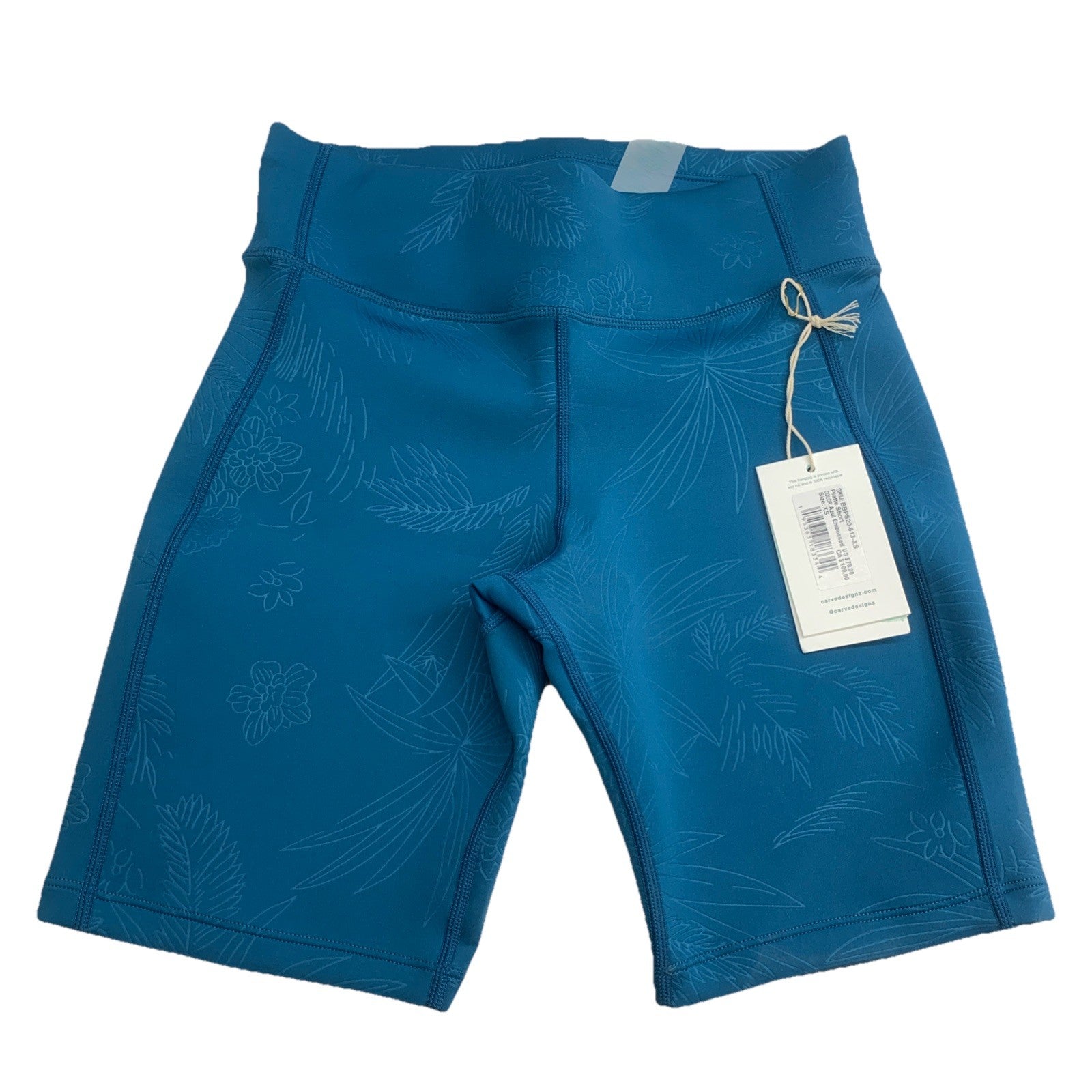 Carve Designs Women's Platte Short BBPS20-613 Size XS Azul Pull On Swimwear