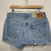 286902 Women's 501 Original Shorts Luxor Baked Size 30 High Rise with Pockets
