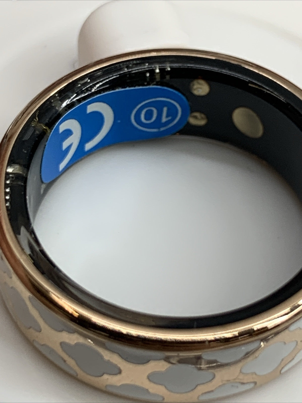 Hot Smart Ring Health Tracker For Exercise Monitoring Sport Modes Stain Size 10