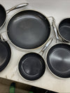 HexClad Hybrid Nonstick 16 Piece Cookware Set, 2, 3, and 8 Quart Pots with Lids