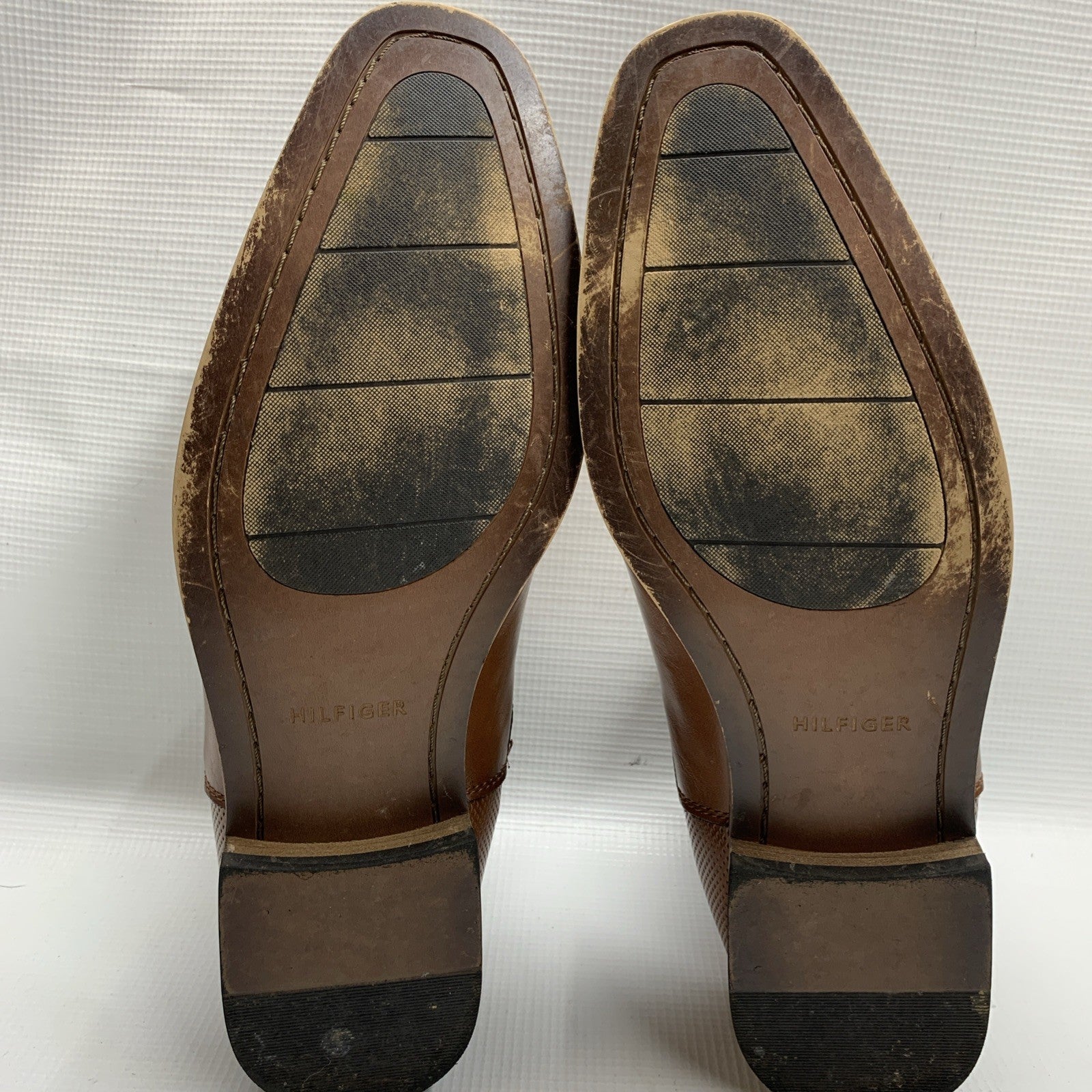 Tommy Hilfiger Men's Sesame Chelsea Dress Boots Brown Size 9M Dark Natural 120