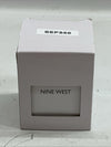Nine West Women's Rubberized Bracelet Wrist Watch NW/1678 White Stainless Steel