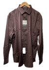 Van Heusen Men's Dress Shirt Slim Fit Flex Collar Stretch Solid 2XL Long Sleeve