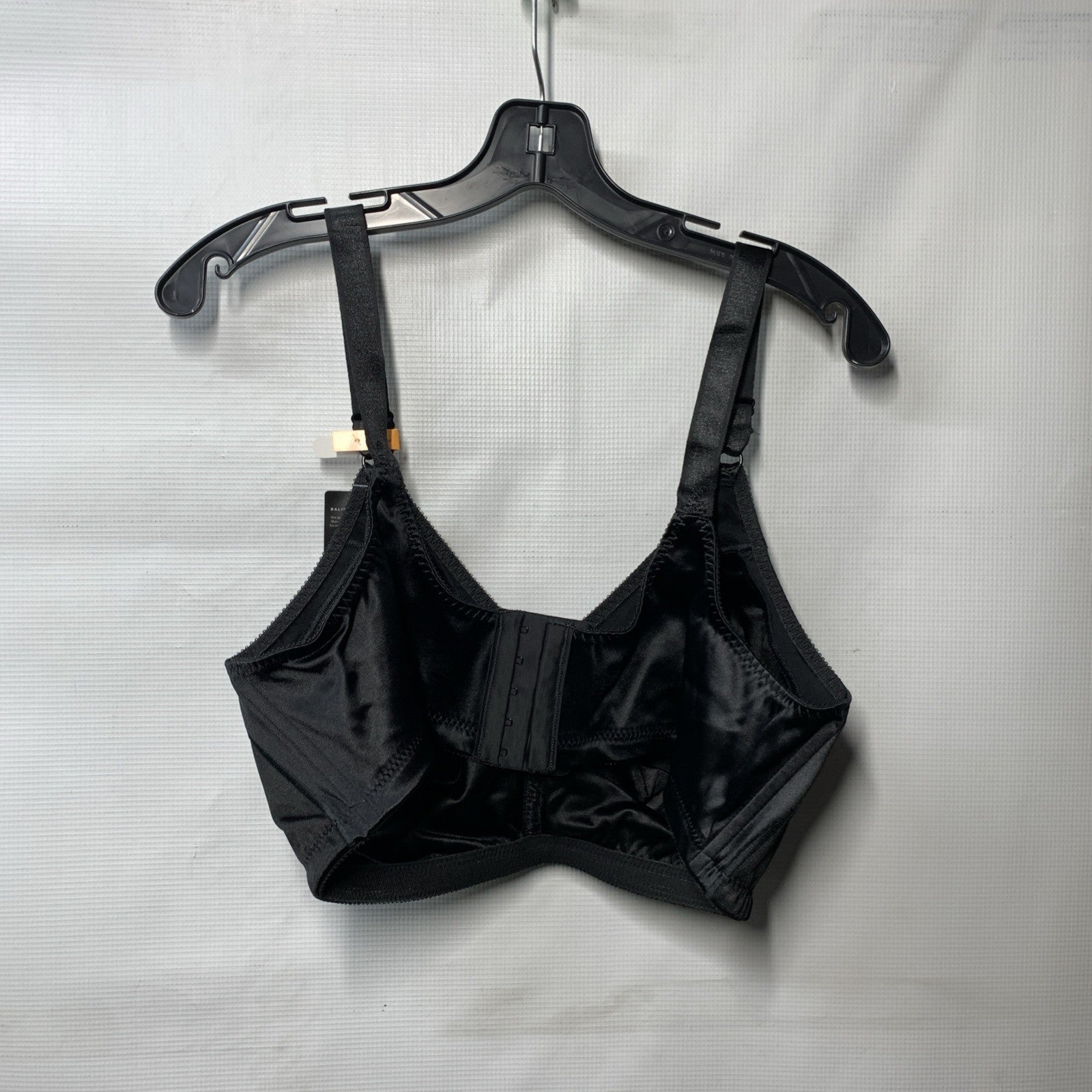 Bali Women's Double Support Full-Figure Wireless Bra DF3820 Black Size 44DD