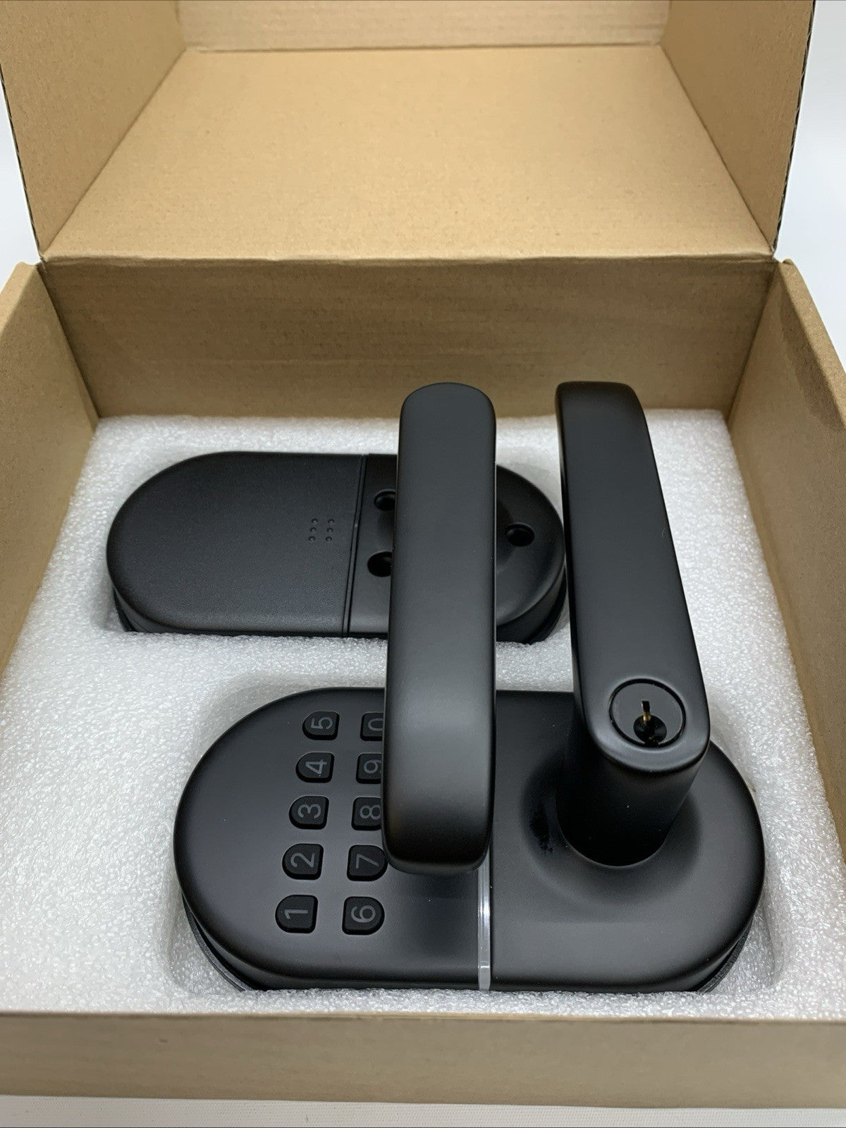 Nice Digi Smart Lock Fingerprint Keyless Entry Design Digital Door Lock Black