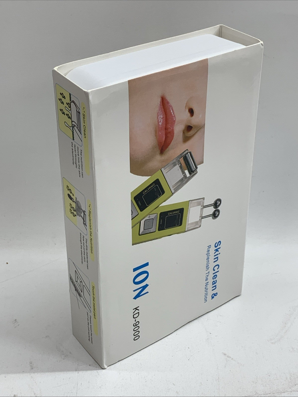 ION KD-9000 Galvanic Microcurrent Iontophoresis Wrinkle Removal Roller Massager