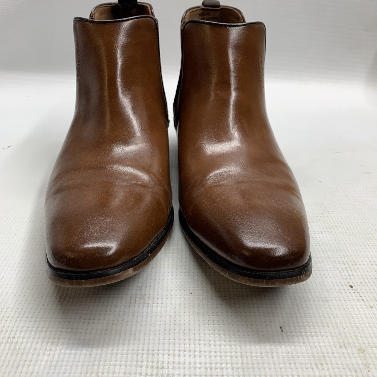 Tommy Hilfiger Men's Sesame Chelsea Dress Boots Brown Size 9M Dark Natural 120