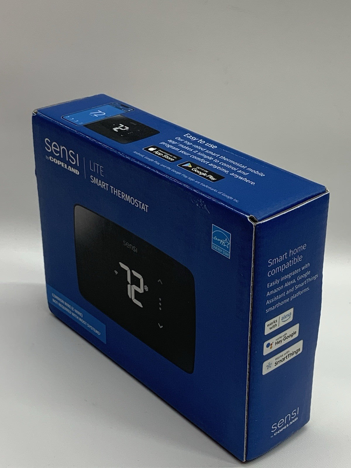 Sensi ST25 Lite Smart Thermostat, Programmable, WiFi, Easy DIY, Works With Alexa