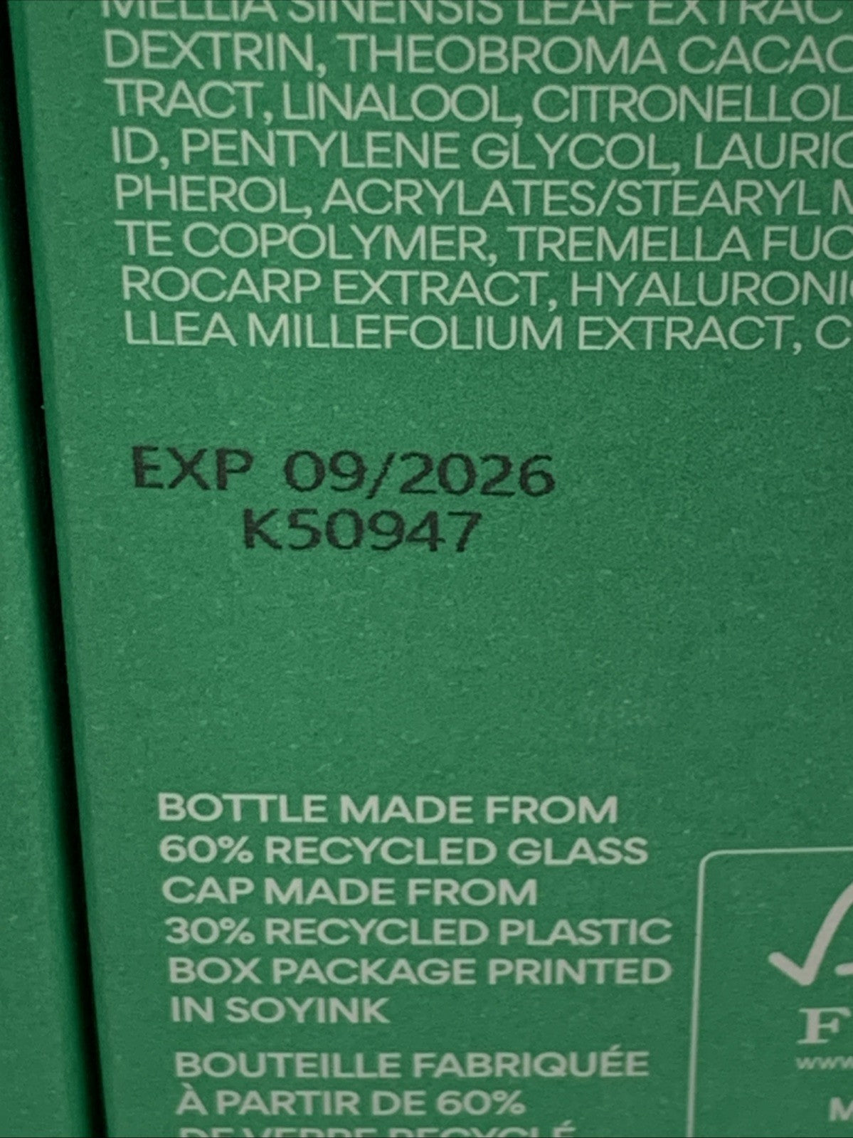 Innisfree Black Tea Youth Enhancing Facial Serum 30ml/1.01 fl.oz - Lot Of 2