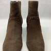 Sanctuary Women's Refine Ankle Boots Brown 552301 Size 7M Pull-on Block Heel