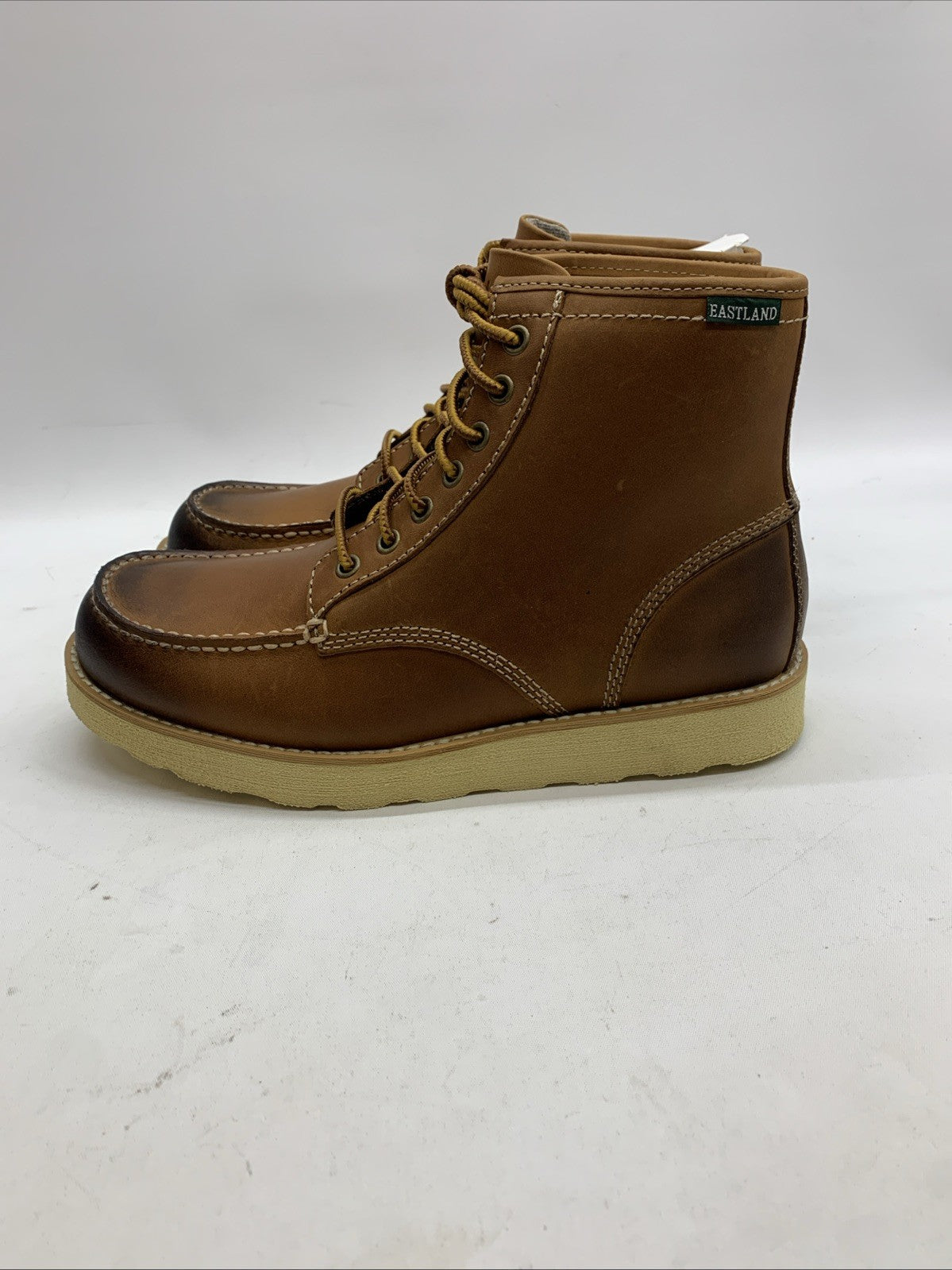 Eastland 1955 Edition Lumber Up Peanut Leather Boots 7241-07D Size 9 Lace-up