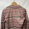 GRACE KARIN Women Business Casual Cropped Blazer Pink Plaid Small Long Sleeve