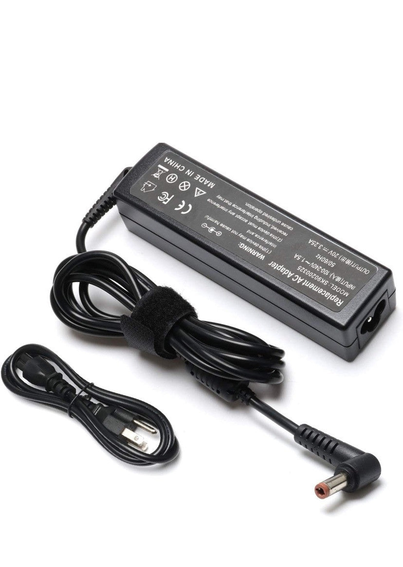 65W 20V 3.25A AC Adapter Charger for Lenovo Ideapad G560 G580 Y410P Y500 B560 B