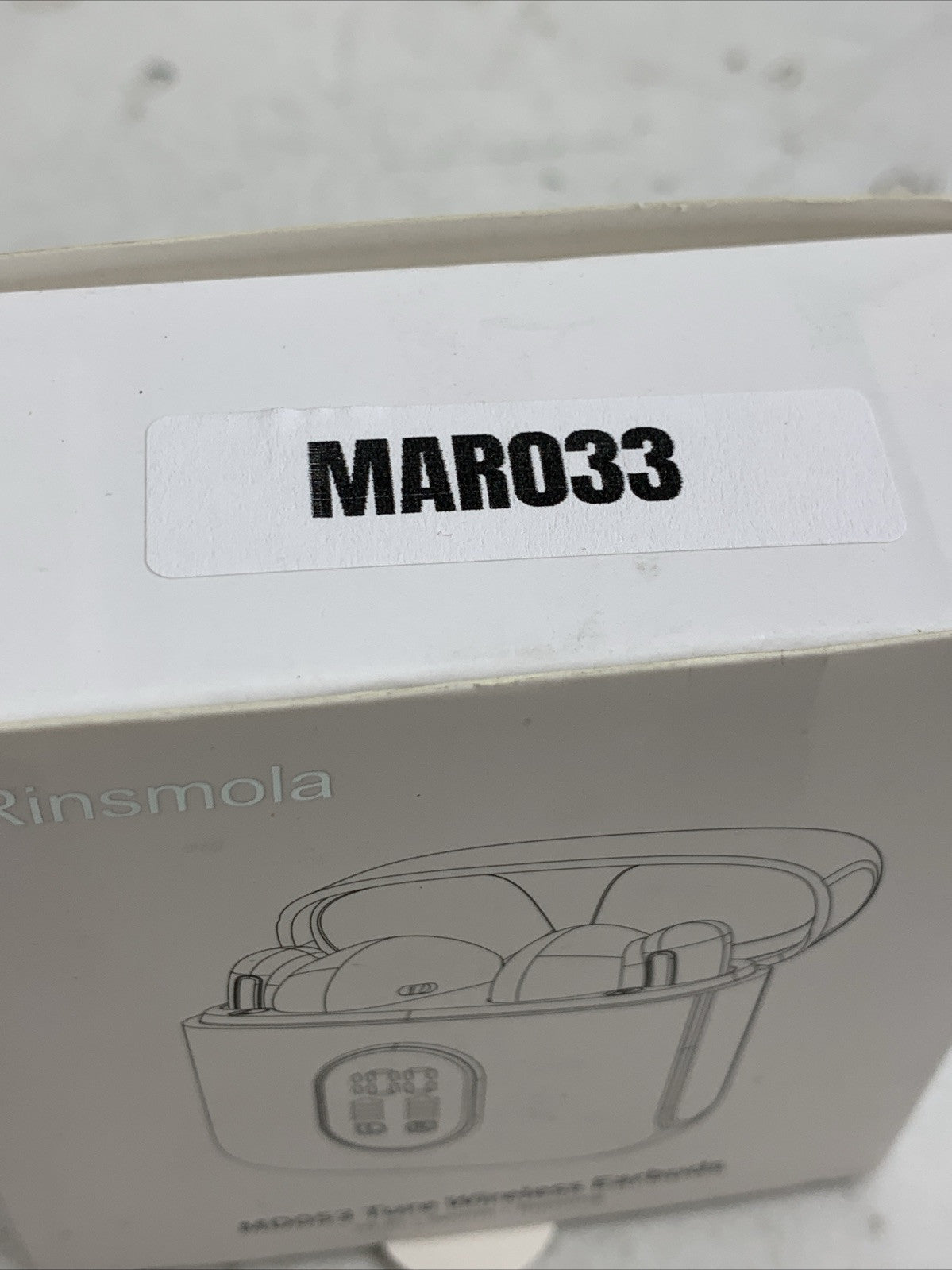 Rinsmola MD053 True Bluetooth Wireless Earbuds Deep Blue Waterproof Earphone