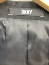DKNY Suit Jacket Mens Size 38 Regular Black Duran Long Sleeve Two Button Black