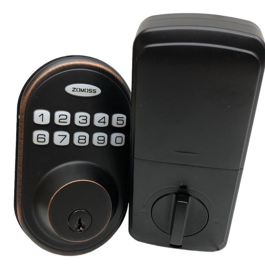 Zomoss DRZ Keypad Digital Deadbolt Oil Rubbed Bronze
