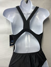 Speedo Women's Swimsuit Size 10/36 Team Black One Piece Prolt Super Pro Solid