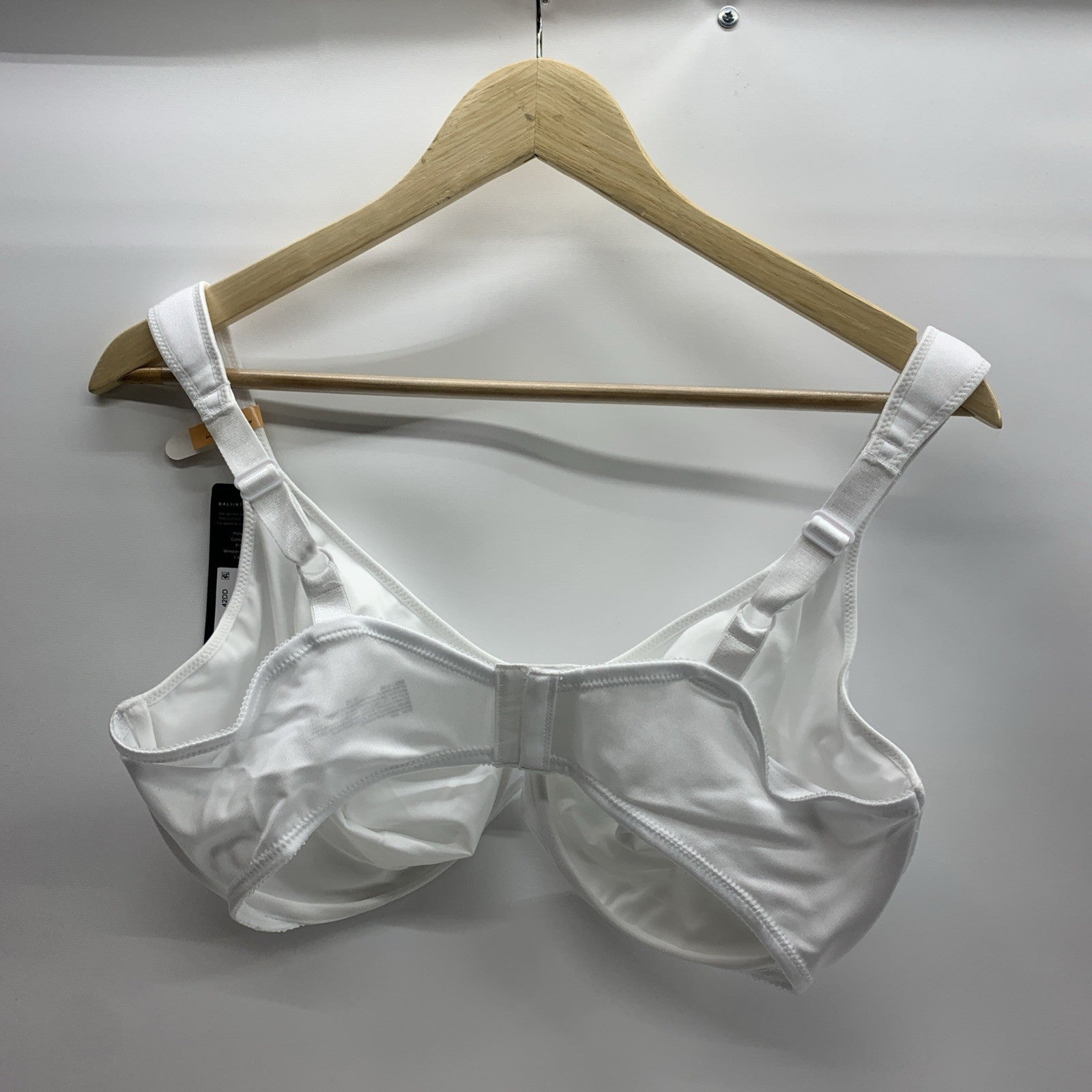 Bali Live It Up Underwire Full Coverage Bra DF3353 Seamless Size 42DD White