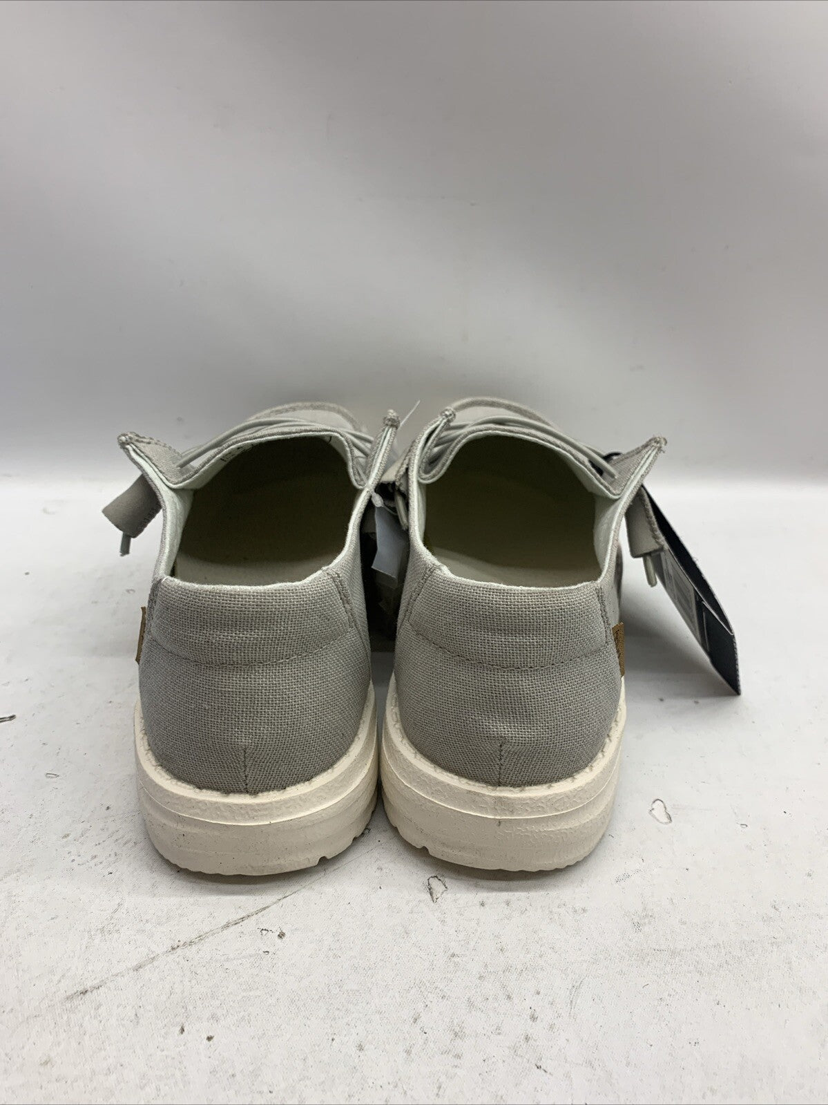 Hey Dude Wendy Chambray Casual Shoes for Women's Size 6 Rounded Toe Lightweight