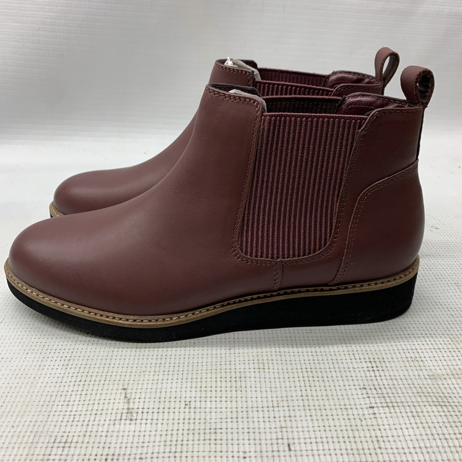 SoftWalk Women's Ankle Boots and Booties Wild Wood Dark Brown S2164-200 Size 10M