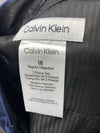Calvin Klein Boys' 2-Piece Formal Suit Set Size 18 Long Sleeve Jacket and Pants