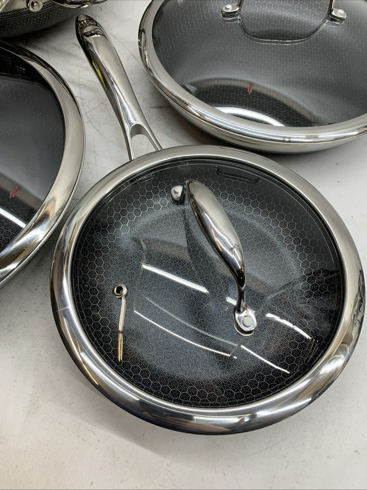 HexClad Hybrid Nonstick 7 Pc 8