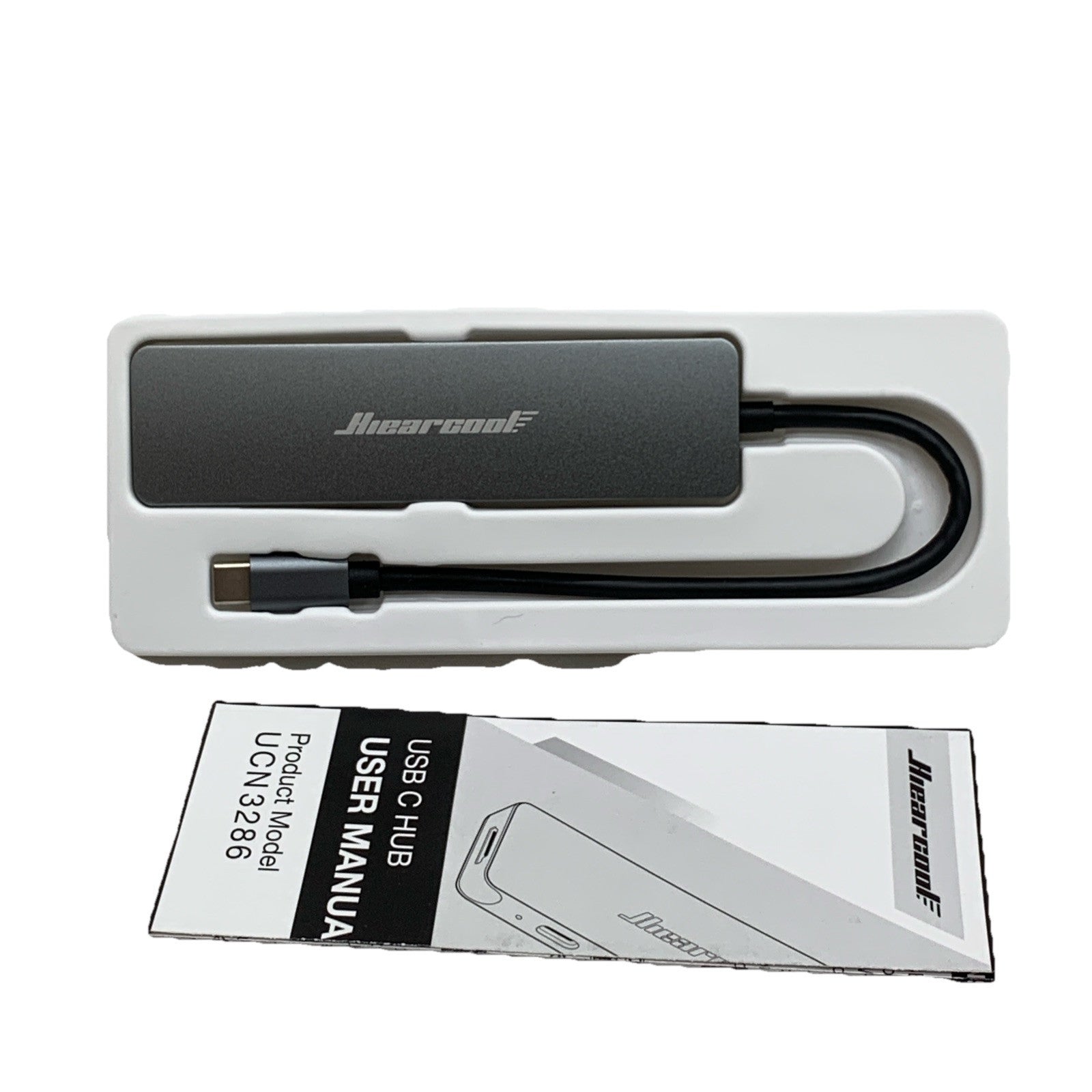 Hiearcool USB C Hub, USB C Multi-Port Adapter 7IN1 for MacBook Pro 7IN1 100W