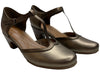 Easy Spirit Women's Cara Pump Bronze 750 Sz 10M T-Strap Upper Mid Heeled Sandal