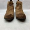 Billabong Tan Take A Walk Began Suede Braided Buckle Zip Up Ankle Boot Size 10