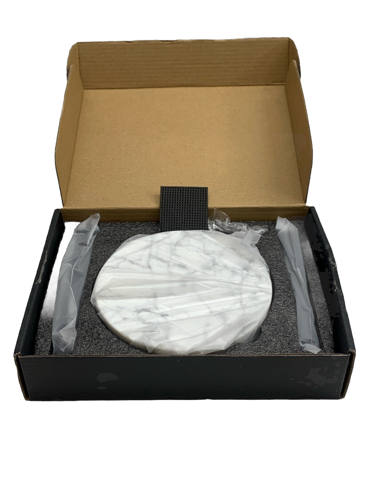 Standing Paper Towel Holder, Kitchen Paper Towel Roll Holder Matte Black w/Base