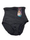 Maidenform Women's High Waist Shaping Brief Firm Shapewear Black Size Medium