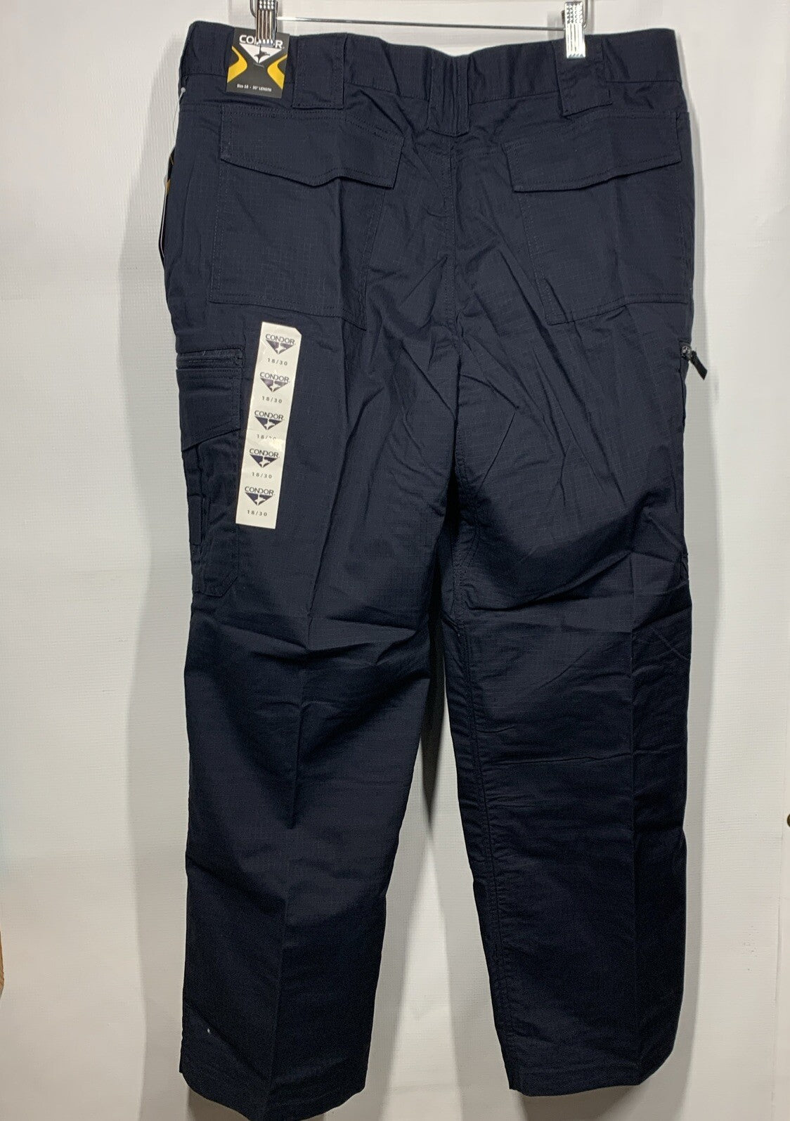 Condor Women's Uniform Long Tactical Pants Training EMS Size 18/30, Navy Black