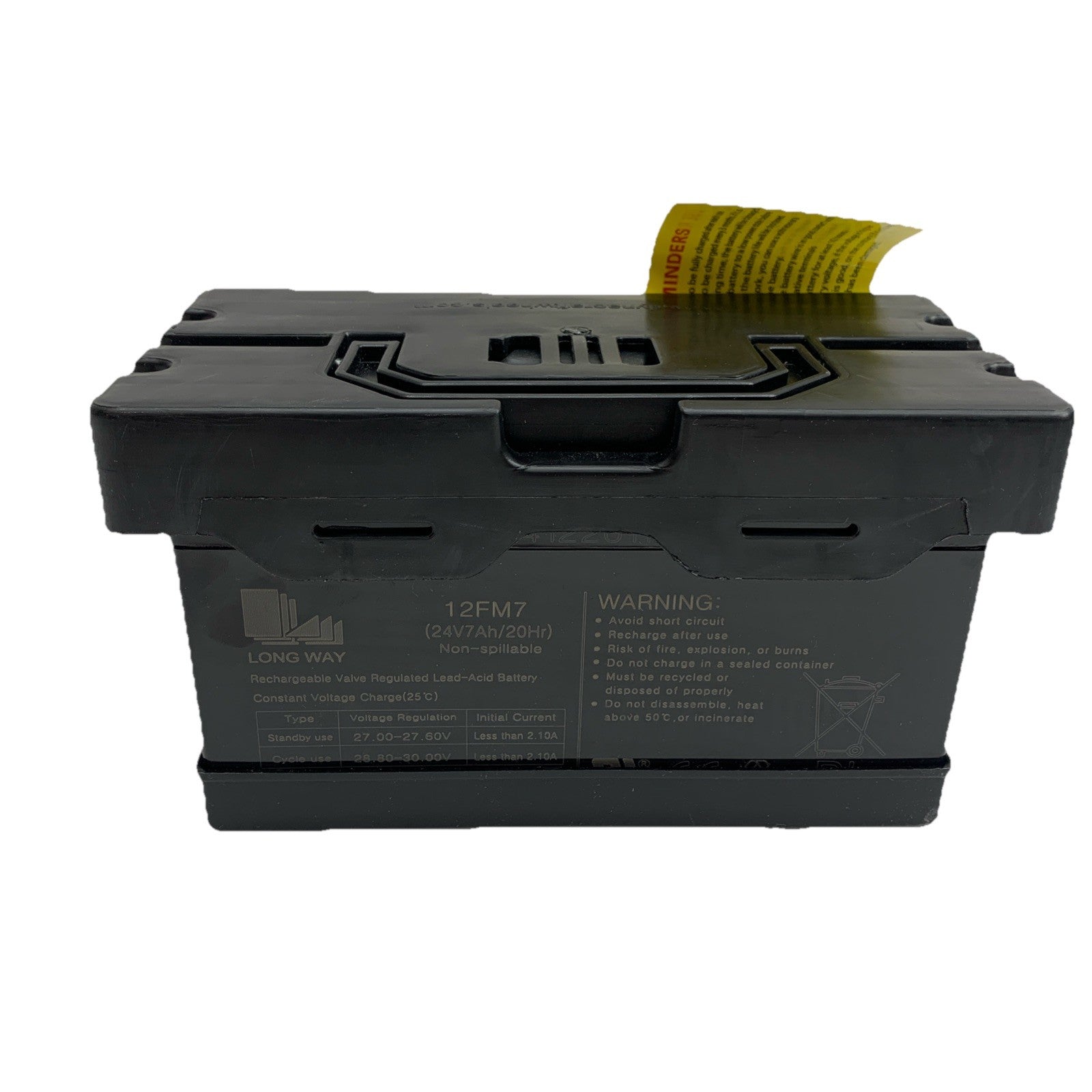 LONGWAY Rechargeable LeadAcid Battery 24V7AH20HR 12FM7 XMX613KIDSCAR Replacement