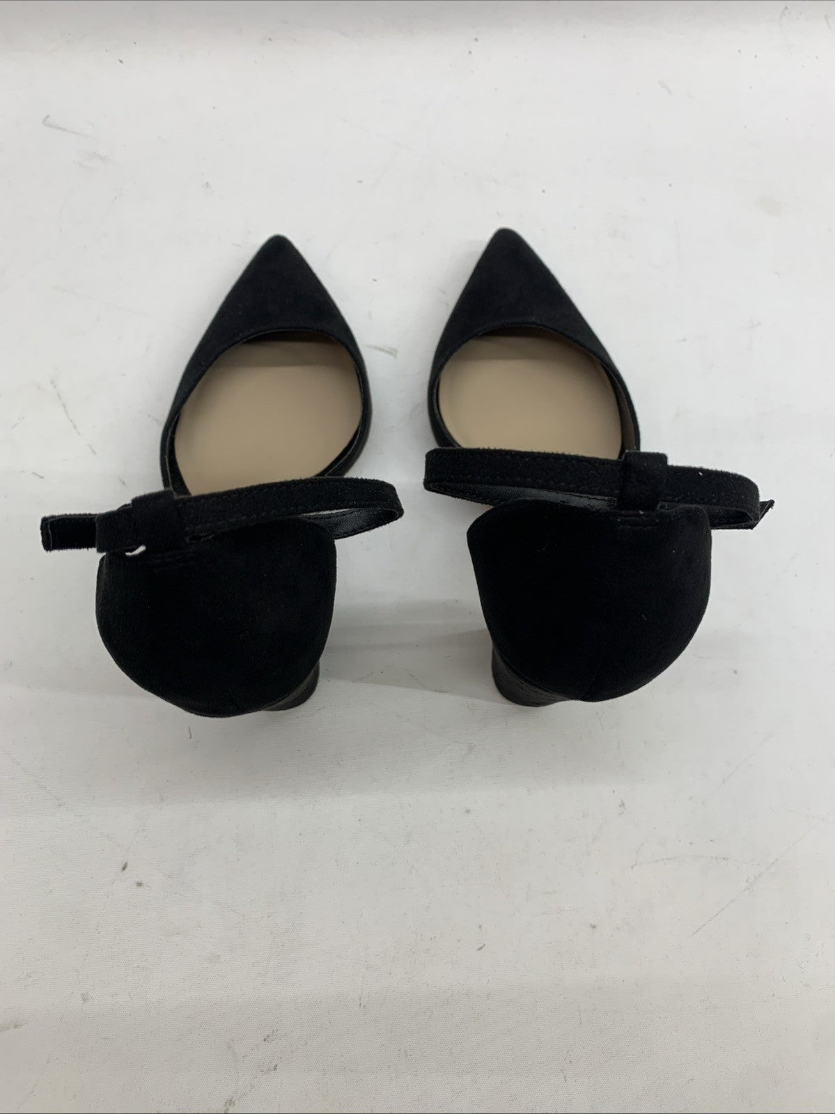 Aldo Nicholes Ankle Strap Pointed Toe Pumps Heeled Shoes Black Size 6 Sandal