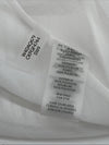 Calvin Klein Women's Short Sleeve Jaquard V-nevk Top White W4DAQ679 Size 3X